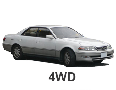 EVA автоковрики для Toyota Mark II / Chaser / Cresta (x100) 1996 – 2000 AWD — x1004wd