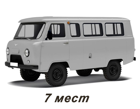 EVA автоковрики для УАЗ 452 (7 мест) — uaz-452-7m